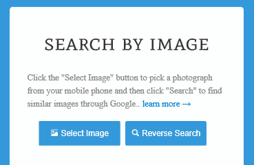 google reverse image search mobile